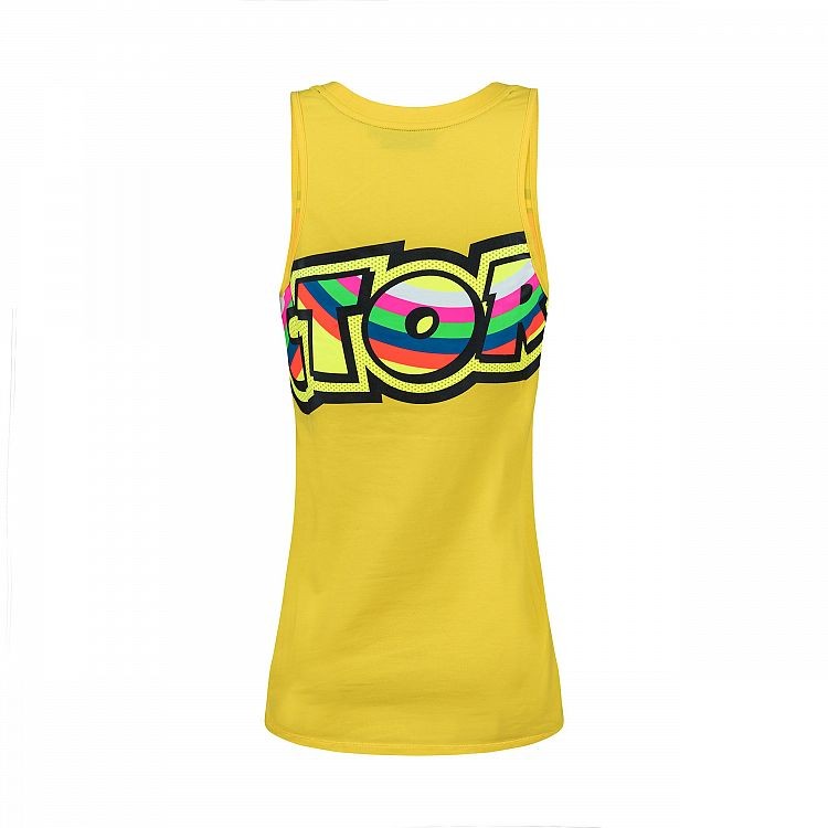 VRWTT307401 TANK TOP YELLOW WOMAN THE DOCTOR