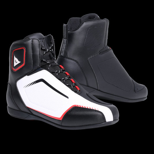 SCARPA RAPTORS AIR SHOES A66 BLACK WHITE LAVA-RED