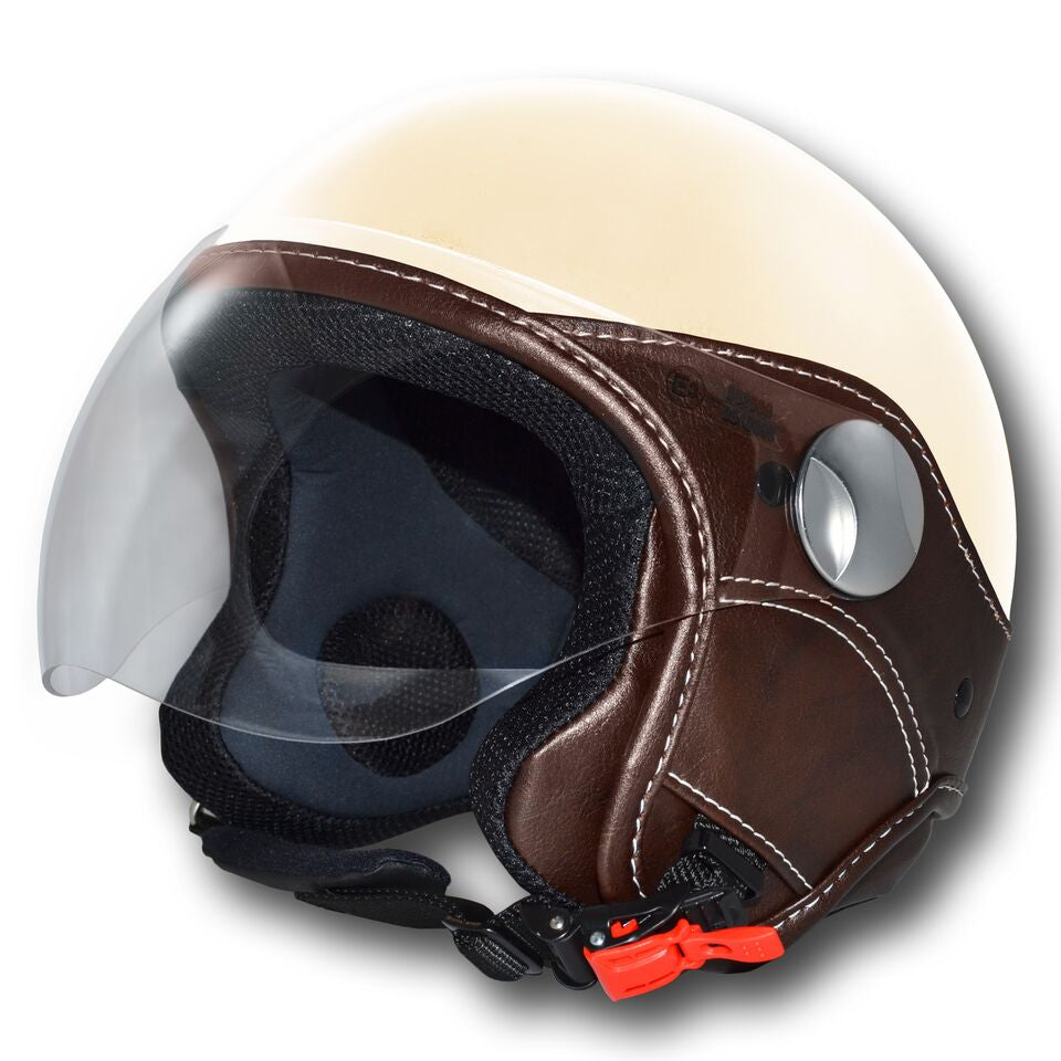 DJET LS VISION VISOR PANNA LUCIDO TESTA DI MORO NEW MAX
