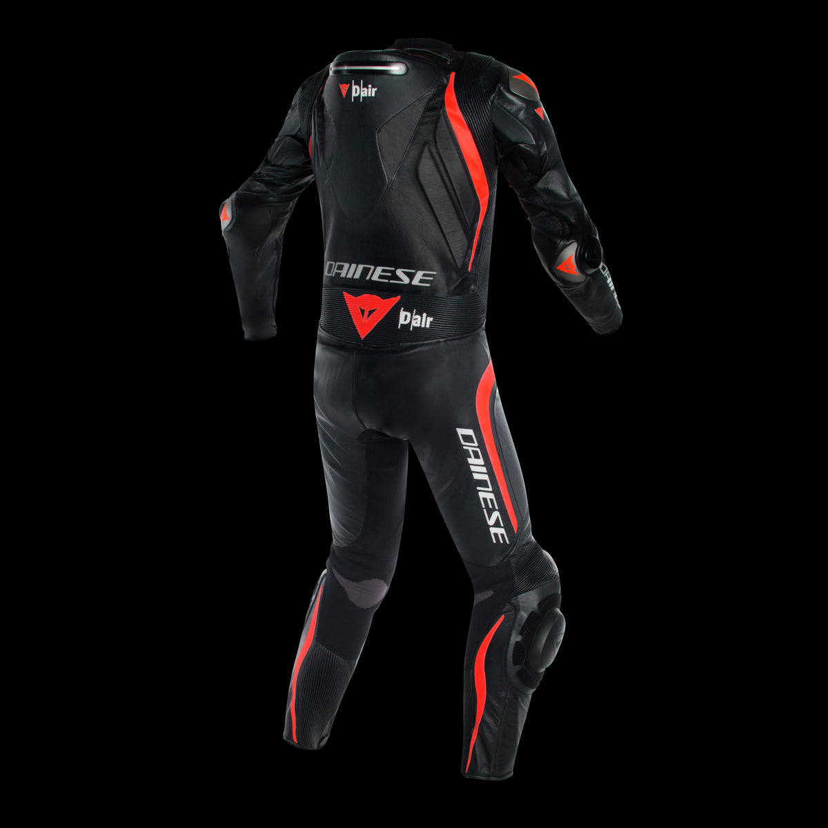 MUGELLO R D-AIR 1PC PERF. SUIT P75 BLACK FLUO-RED