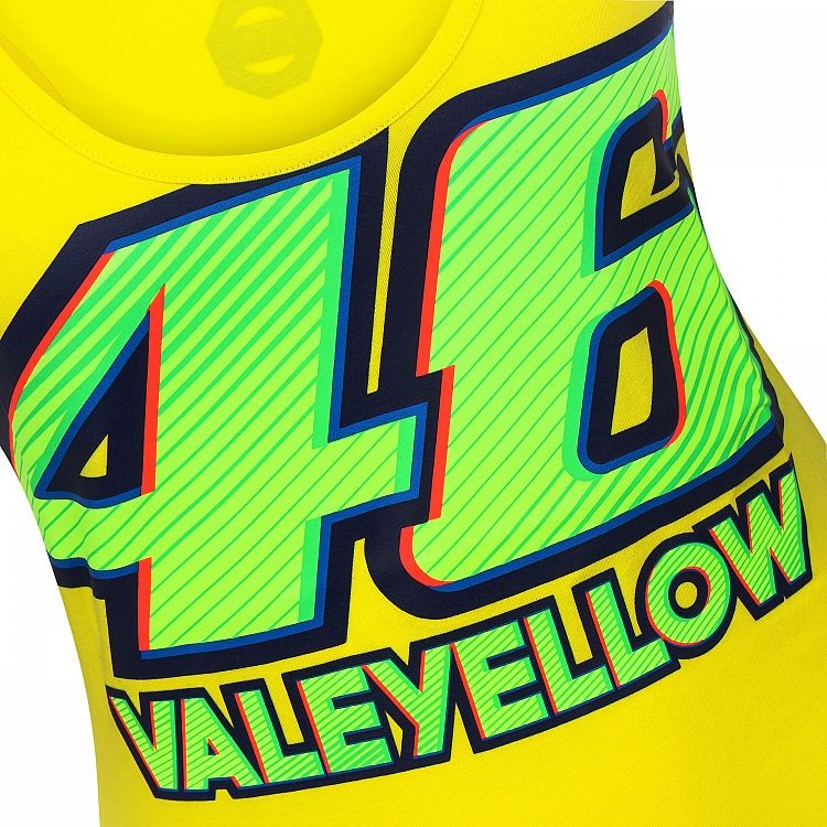 VRWTT205601 TANK TOP VR46 WOMAN YELLOW