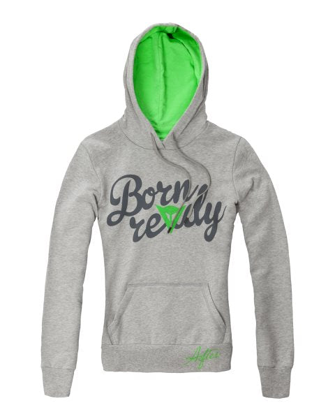 FELPA BORN READY LADY GRIGIO MELANGE