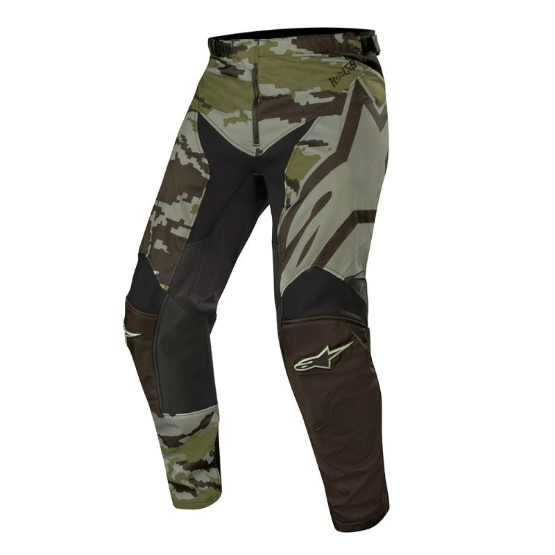 ALPINES. RACER TACTICAL PANTS 9006 BLACK GREEN CAM