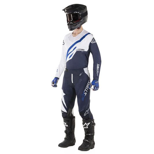 ALPINES. TECHSTAR FACTORY JERSEY 270 WHITE DARK NAVY (3761019)