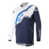 ALPINES. TECHSTAR FACTORY JERSEY 270 WHITE DARK NAVY (3761019)
