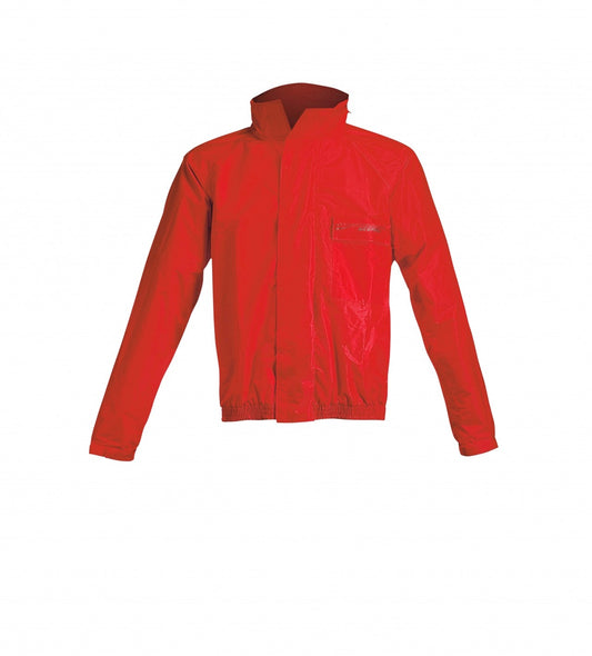RAIN SUIT LOGO 349 ROSSO NERO ACERBIS