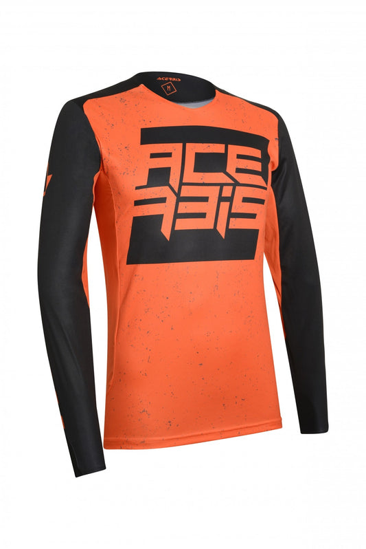JERSEY MX ARCTURIAN 313 NERO/ARANCIO