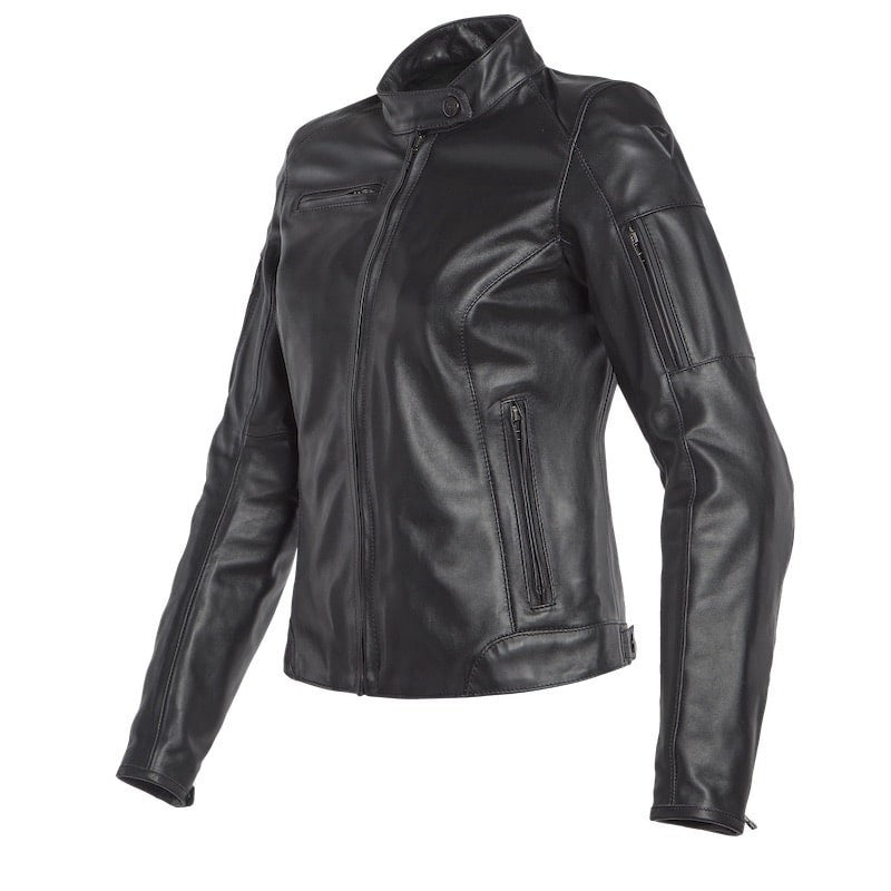 NIKITA 2 LADY LEATHER JACKET BLACK