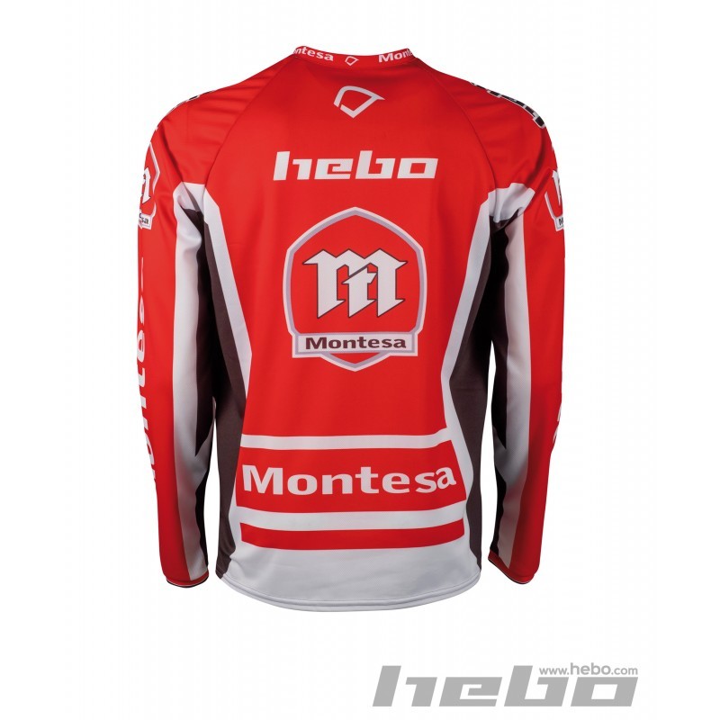 HE2163R MAGLIA TRIAL MONTESA CLASSIC III RED