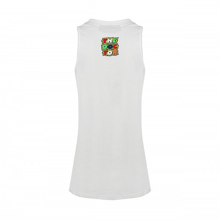 VRWTT352606 TANK TOP WOMAN WHITE STRIPES
