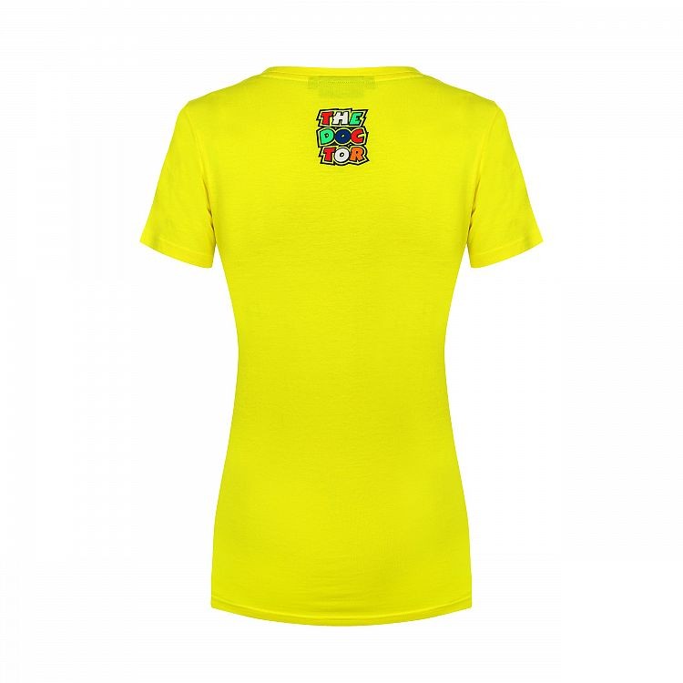 VRWTS352501 T-SHIRT WOMAN YELLOW STRIPES