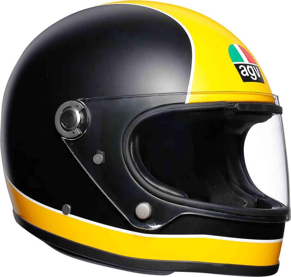 X3000 AGV MULTI 003 SUPER AGV MATT BLACK YELLOW