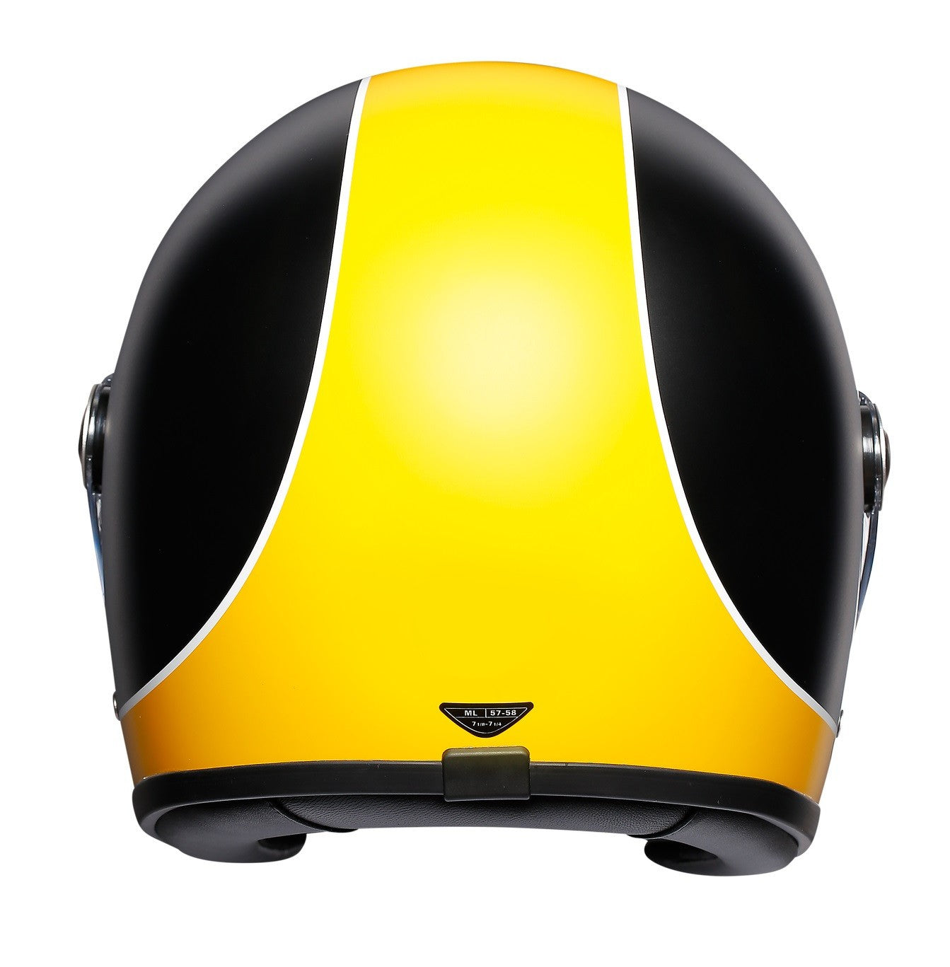 X3000 AGV MULTI 003 SUPER AGV MATT BLACK YELLOW