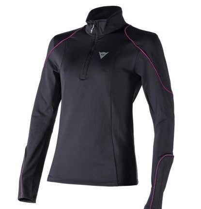 FLEECE LADY SMALL ZIP E1 BLACK PURPLE