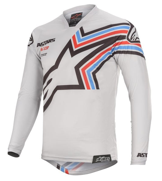 ALPINES. RACER BRAAP JERSEY 9210 LIGHT GRAY BLACK (3761420)