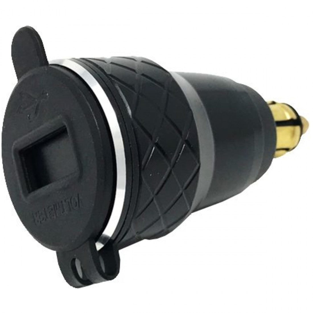 ACCDIN2USBALU19 ADATTATORE PRESA DIN 2 USB 4.2A