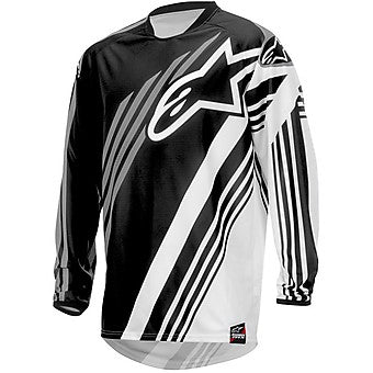 ALPINES. RACER SUPERMATIC JERSEY 2015 NERO BIA. 153