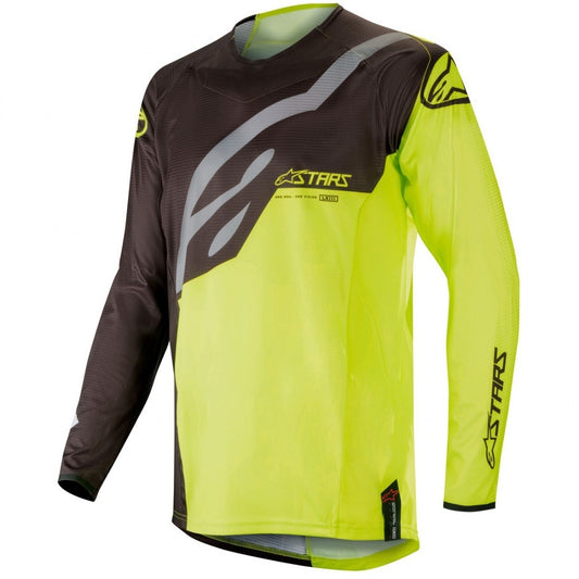 ALPINES. TECHSTAR FACTORY JERSEY 155 BLACK YELLOW (3761019)