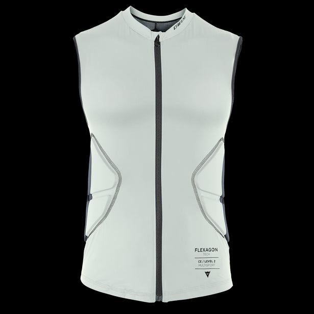 FLEXAGON WAISTCOAT WOMAN 97B PURITAN-GRAY STRETCH-LIMO