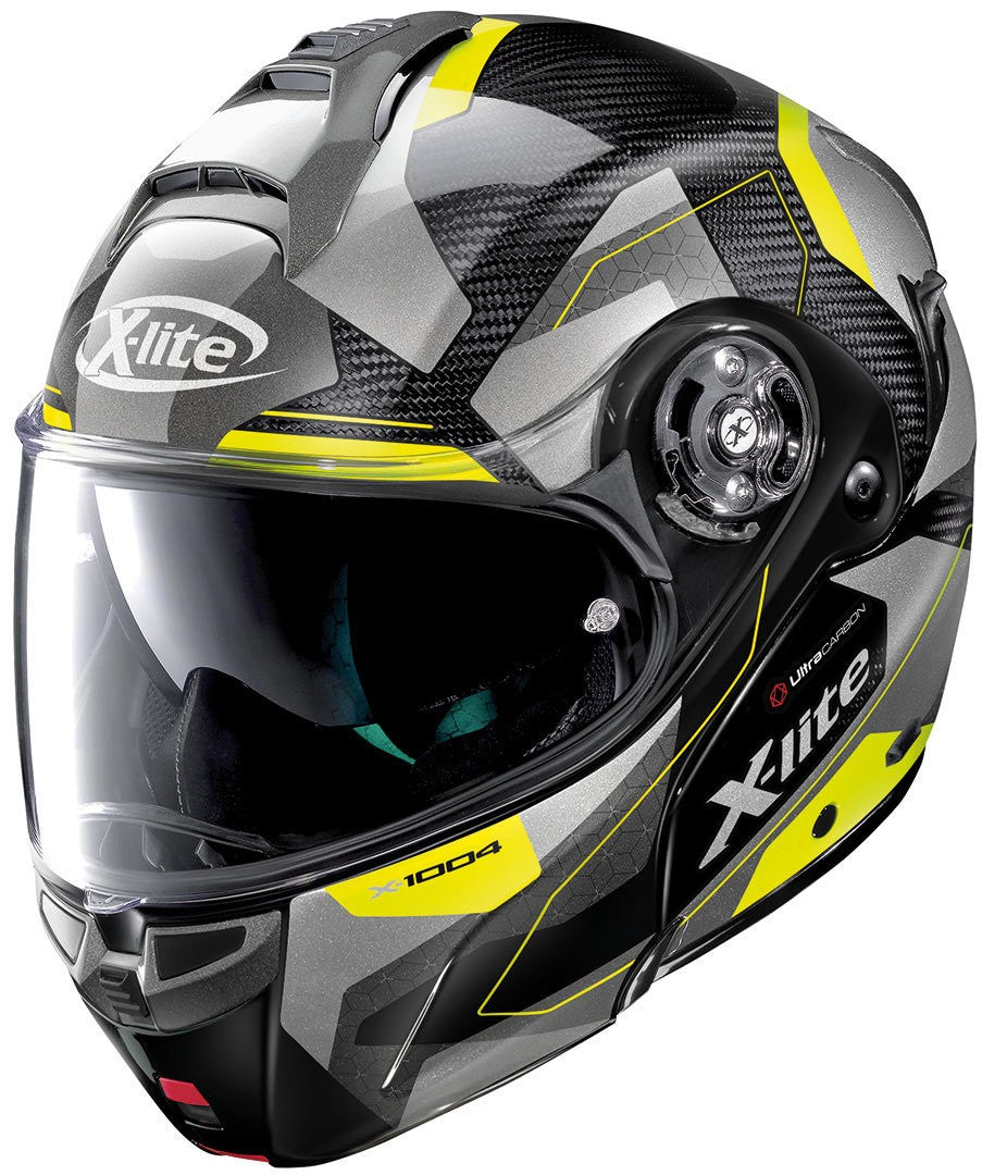 Casco Modulare X-Lite X-1005 Ultra Carbon Verde - Prezzo minimo garantito