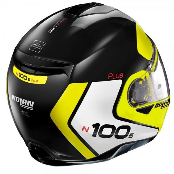 N100-5 PLUS DISTINCTIVE 028 GLOSSY BLACK YELLOW N100.5 N100 5
