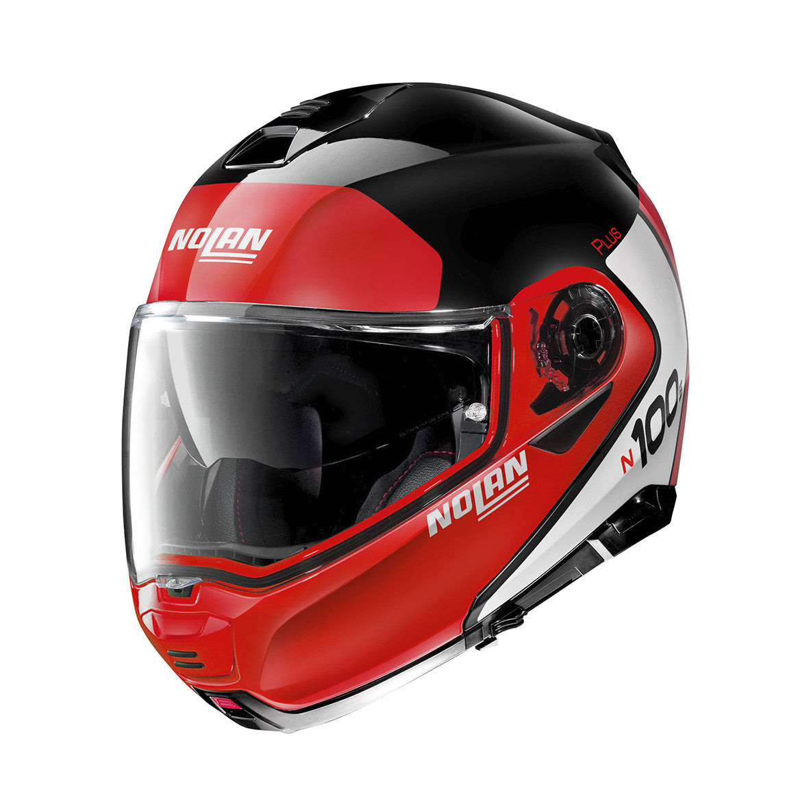 N100-5 PLUS DISTINCTIVE 027 GLOSSY BLACK RED WHITE N100.5 N100 5