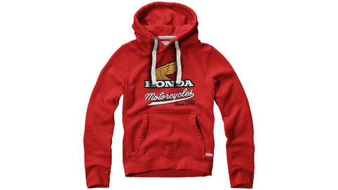 FELPA HONDA ELSINORE RED HOODIE (08AUD-KHO-001RM)