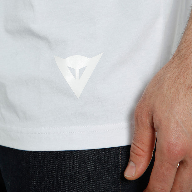 T-SHIRT ADVENTURE LONG 601 WHITE BLACK