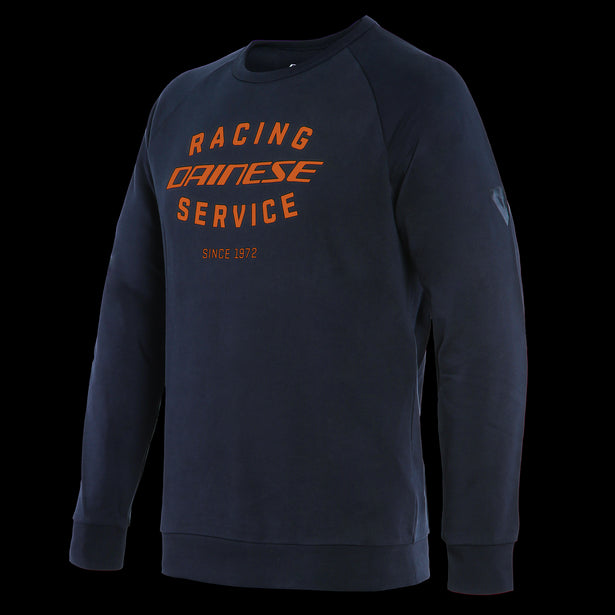 FELPA DAINESE PADDOCK SWEATSHIRT 92E BLACK-IRIS ORANGE