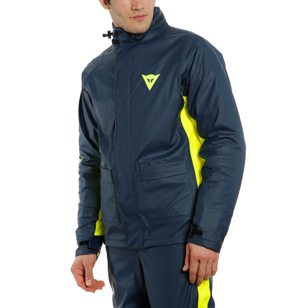 STORM 2 UNISEX JACKET 87E BLACK-IRIS FLUO-YELLOW