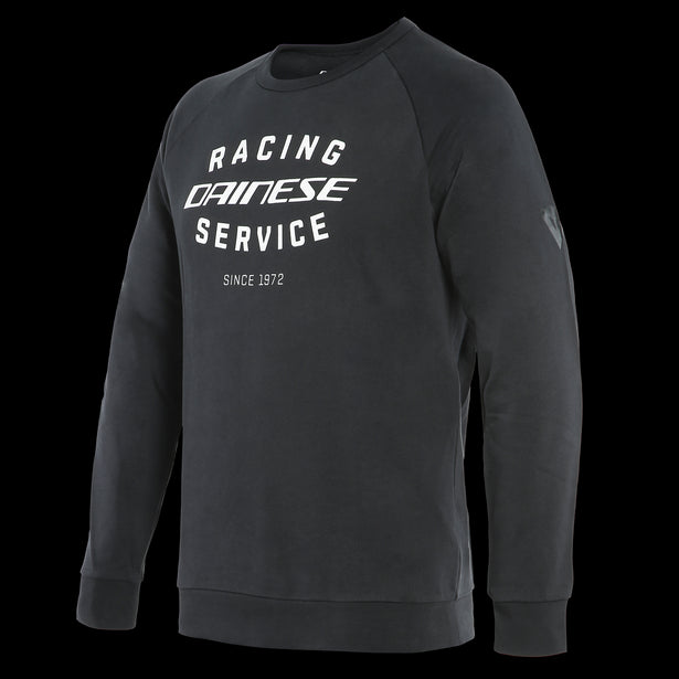 FELPA DAINESE PADDOCK SWEATSHIRT 622 BLACK WHITE