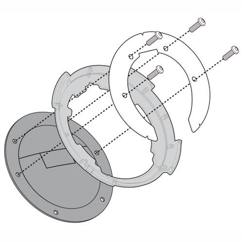 BF17 FLANGIA TANKLOCK BMW R1200GS ADV. 14