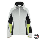 HP CRUST WMN JACKET 36E STAR WHITE BLACK TAPS ACID LIME