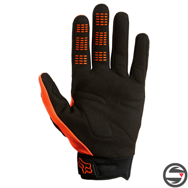 25796-824 DIRTPAW GLOVES FLUO ORANGE FOX TOUCHSCREEN