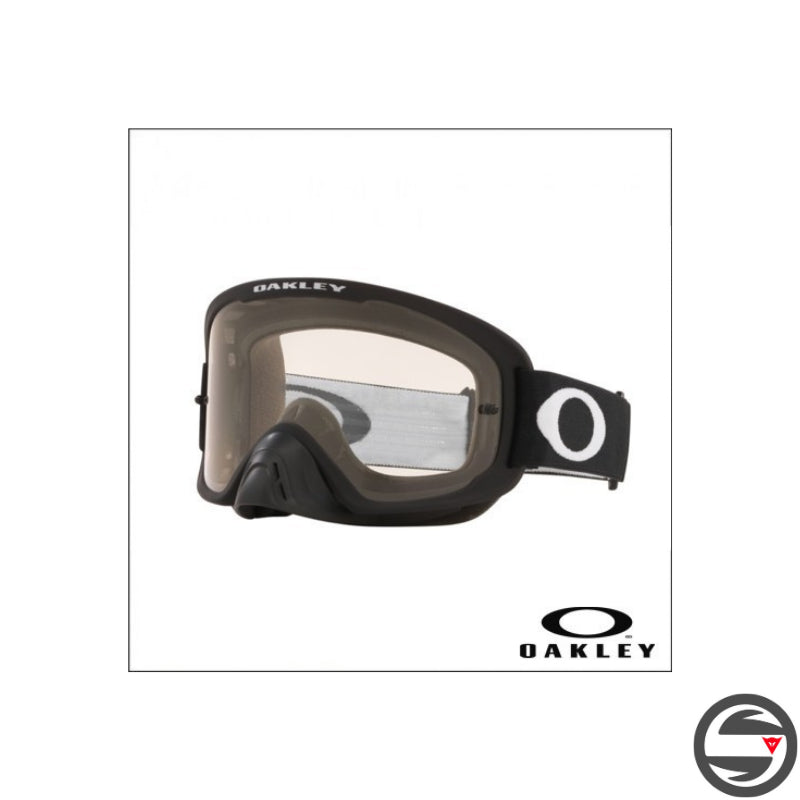 7115-01 O FRAME 2.0 PRO MX MATT BLACK CLEAR LENS