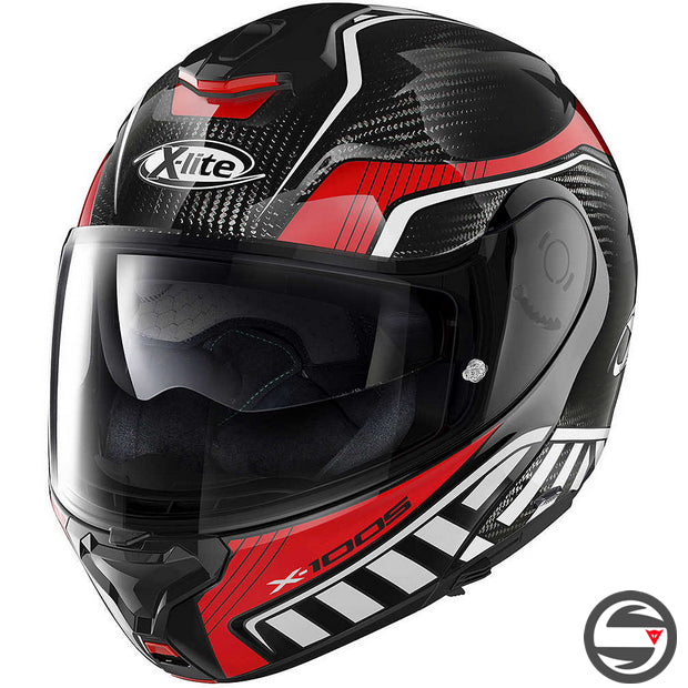 X-1005 ULTRACARBON CHEYENNE 011 BLACK RED WHITE
