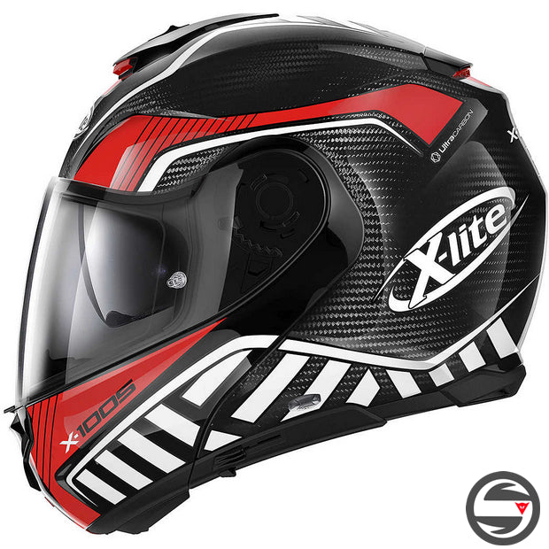 X-1005 ULTRACARBON CHEYENNE 011 BLACK RED WHITE
