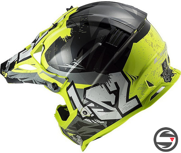 MX437 FAST EVO CRUSHER BLACK YELLOW