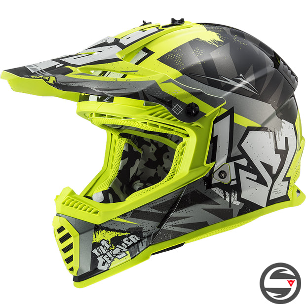 MX437 FAST EVO CRUSHER BLACK YELLOW
