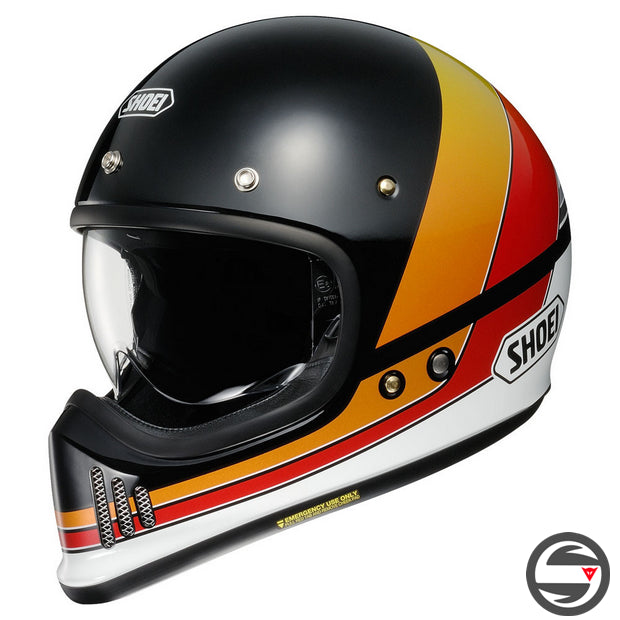 EX-ZERO SHOEI EQUATION TC-10 BLACK RED ORANGE