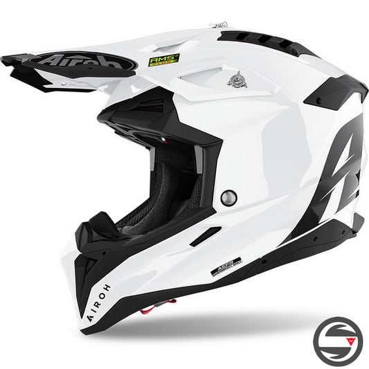 AVIATOR 3 COLOR WHITE GLOSS AV314 AIROH