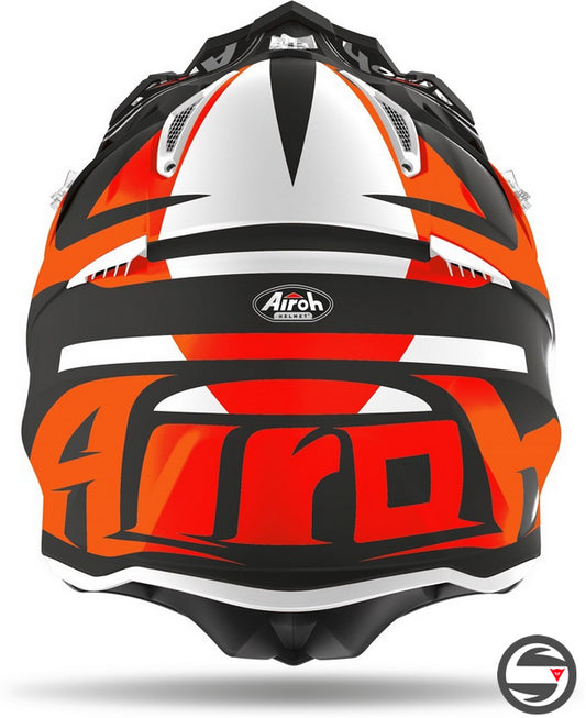 AIROH AVIATOR ACE TRICK ORANGE MATT AVAT32