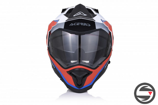 CASCO ACERBIS REACTIVE GRAFFIX 343 ROSSO BIANCO