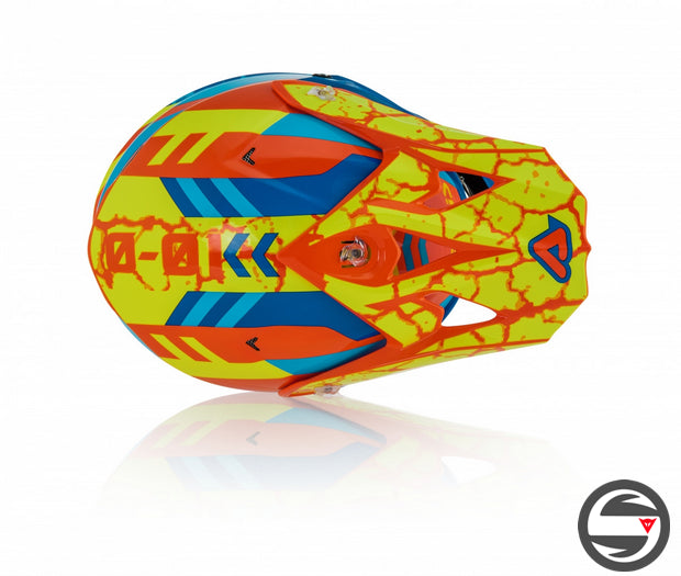 CASCO IMPACT 3.0 ARANCIO BLU