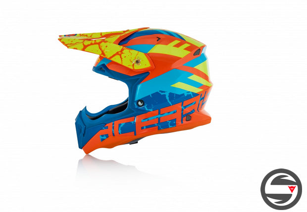 CASCO IMPACT 3.0 ARANCIO BLU