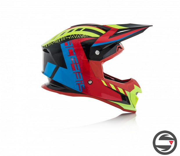 CASCO PROFILE 4 316 ROSSO/BLUE/GIALLO