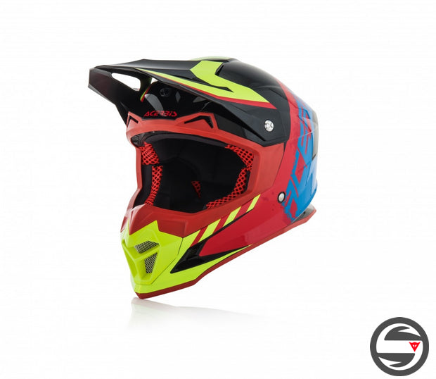 CASCO PROFILE 4 316 ROSSO/BLUE/GIALLO