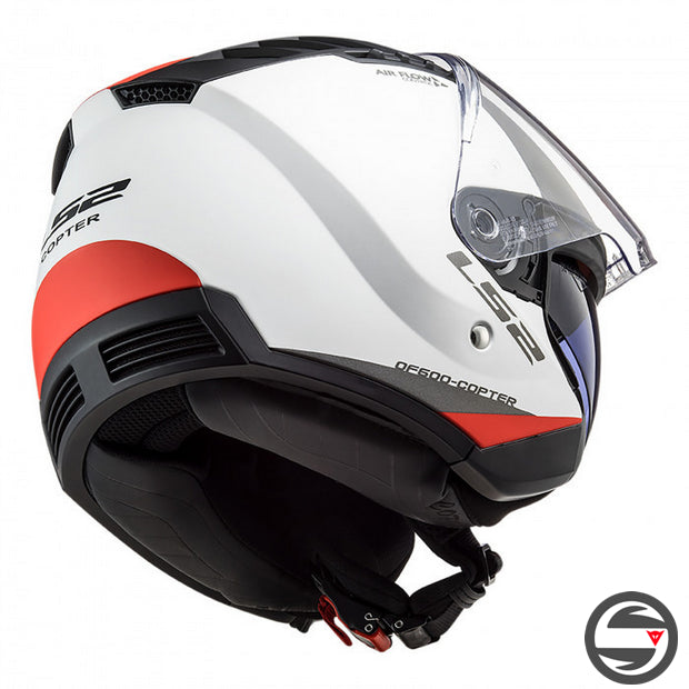 OF600 COPTER URBANE MATT WHITE RED