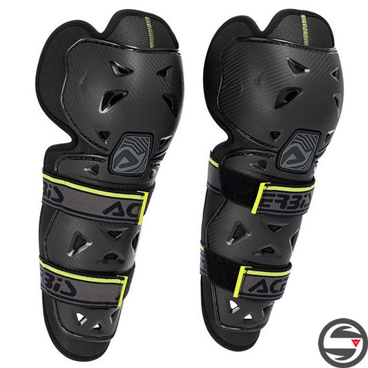 GINOCCHIERA PROFILE 2.0 JR 318 NERO GIALLO