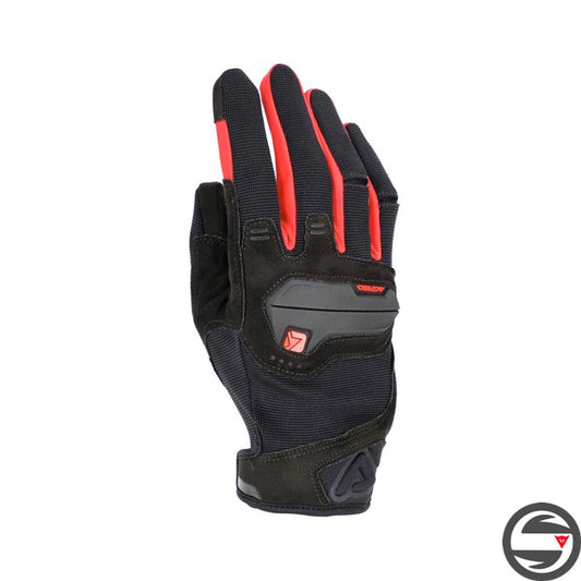 GUANTO X-STREET CE 323 NERO ROSSO